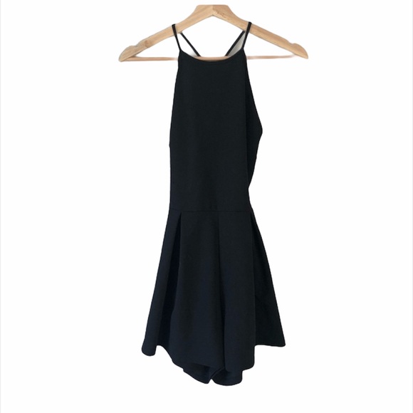 Windsor Pants - Windsor Open Back Lace Romper